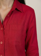 Linen Co-ord Set Red