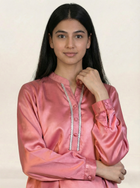 Silk Co-ord Set Pink