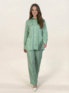 Irish Linen Co-ord Set Mint Green