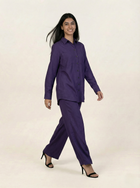 Irish Linen Co-ord set Purple