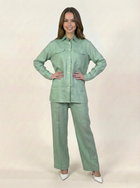 Irish Linen Co-ord Set Mint Green