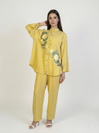 CEY Embroidered Co-ord Set Yellow