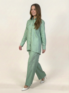 Irish Linen Co-ord Set Mint Green