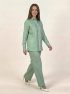 Irish Linen Co-ord Set Mint Green