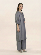 Solid Irish Linen 2 Piece Suit Grey