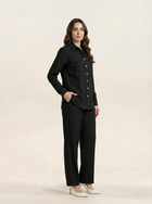 Cotton Co-ord Set Black