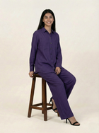 Irish Linen Co-ord set Purple