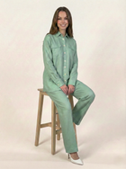Irish Linen Co-ord Set Mint Green