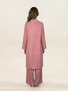 Solid Self Silk 2 Piece Suit Tea Pink