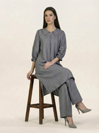Solid Irish Linen 2 Piece Suit Grey
