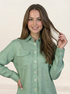 Irish Linen Co-ord Set Mint Green