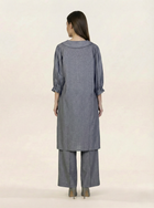 Solid Irish Linen 2 Piece Suit Grey