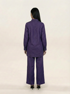 Irish Linen Co-ord set Purple
