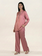 Silk Co-ord Set Pink