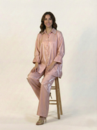 Silk Co-ord Set Tea Pink