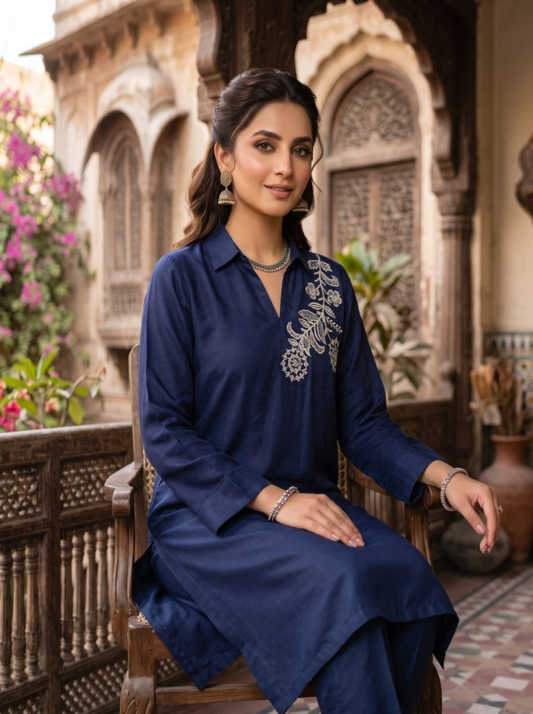 2-PC Embroidered Collection